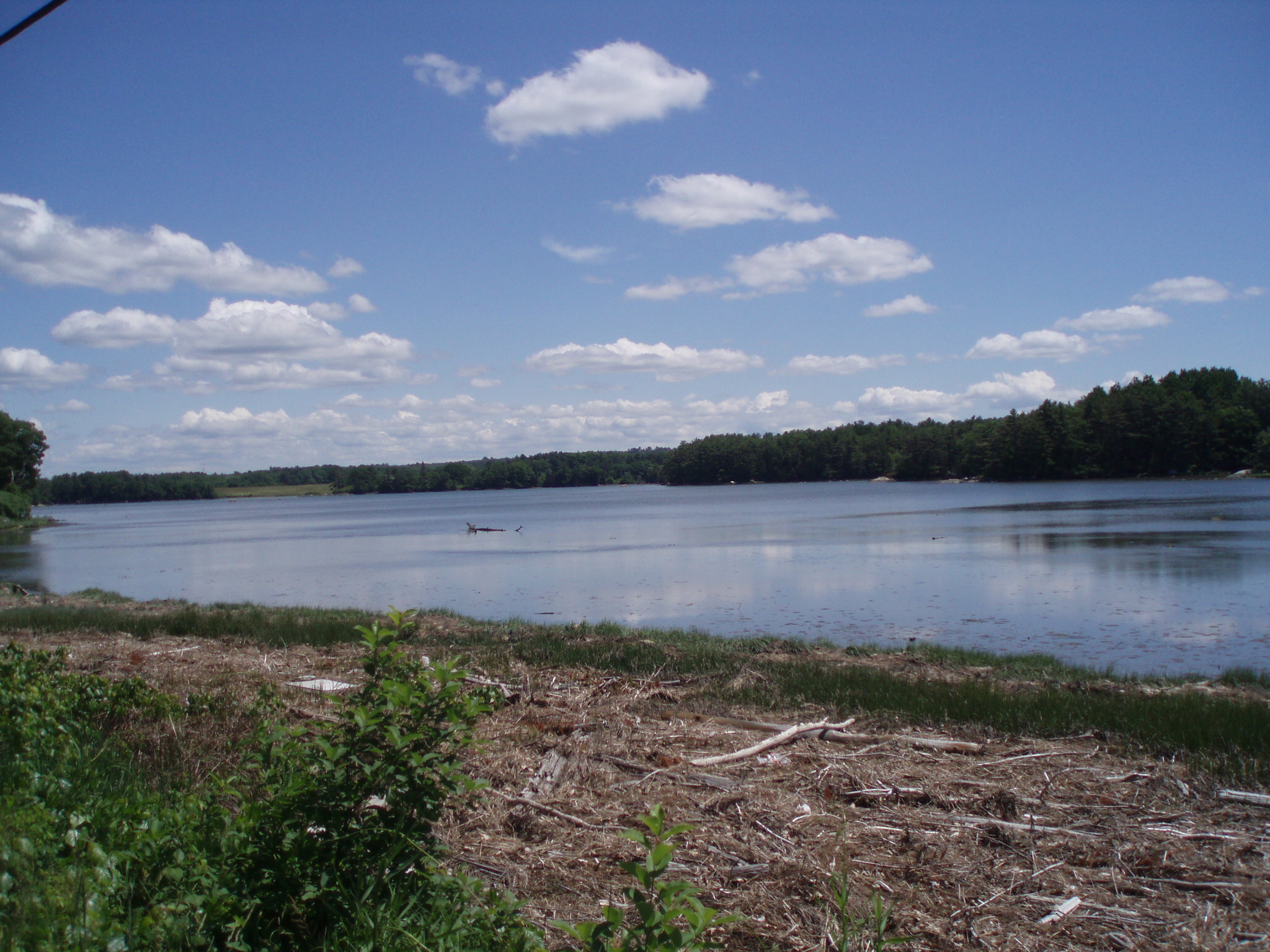 Landscapes and a lake, 2007 Bike tour