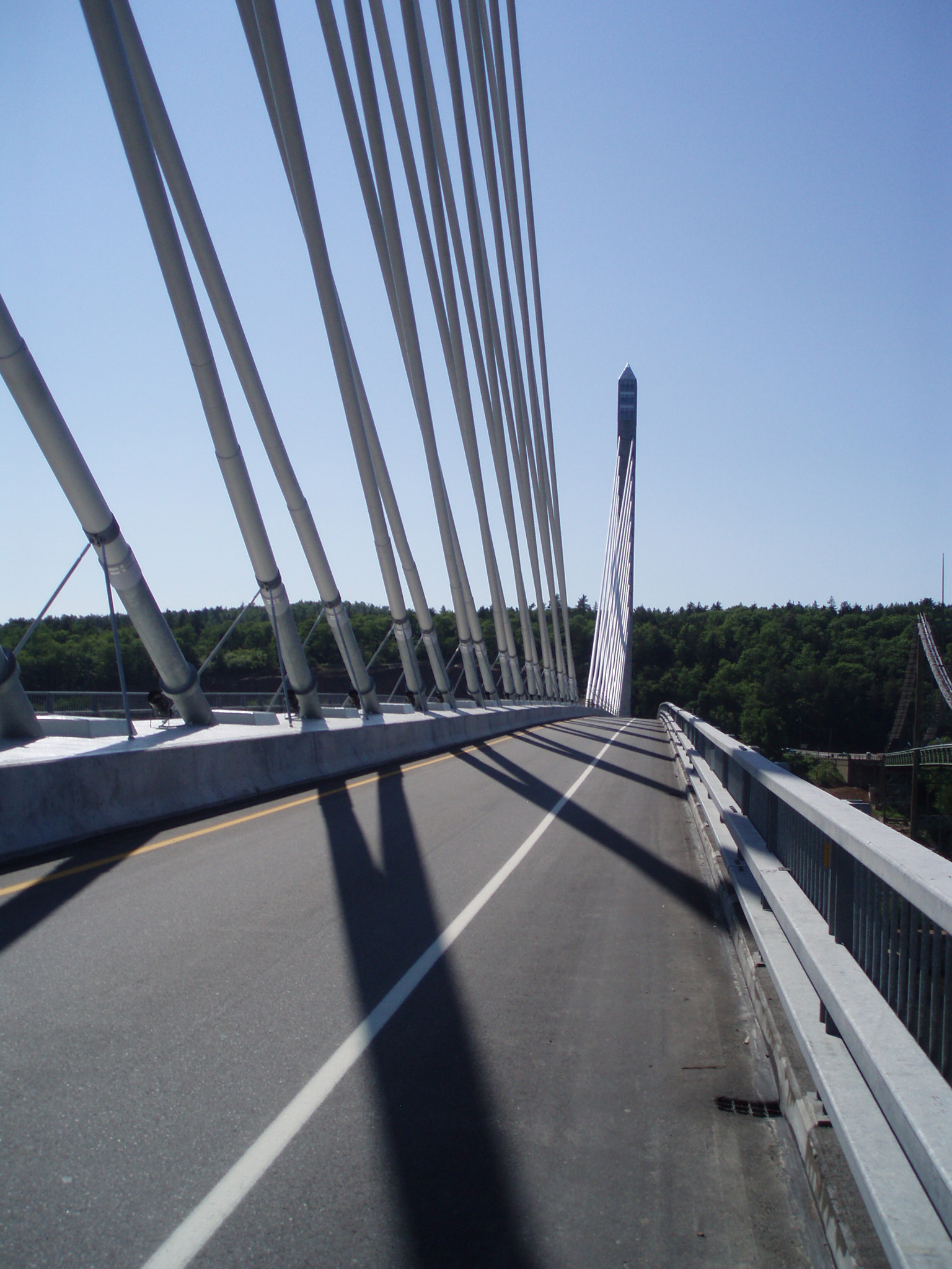 Bridge pictures taken during the 3rd day of our coast to coast bicycle tour