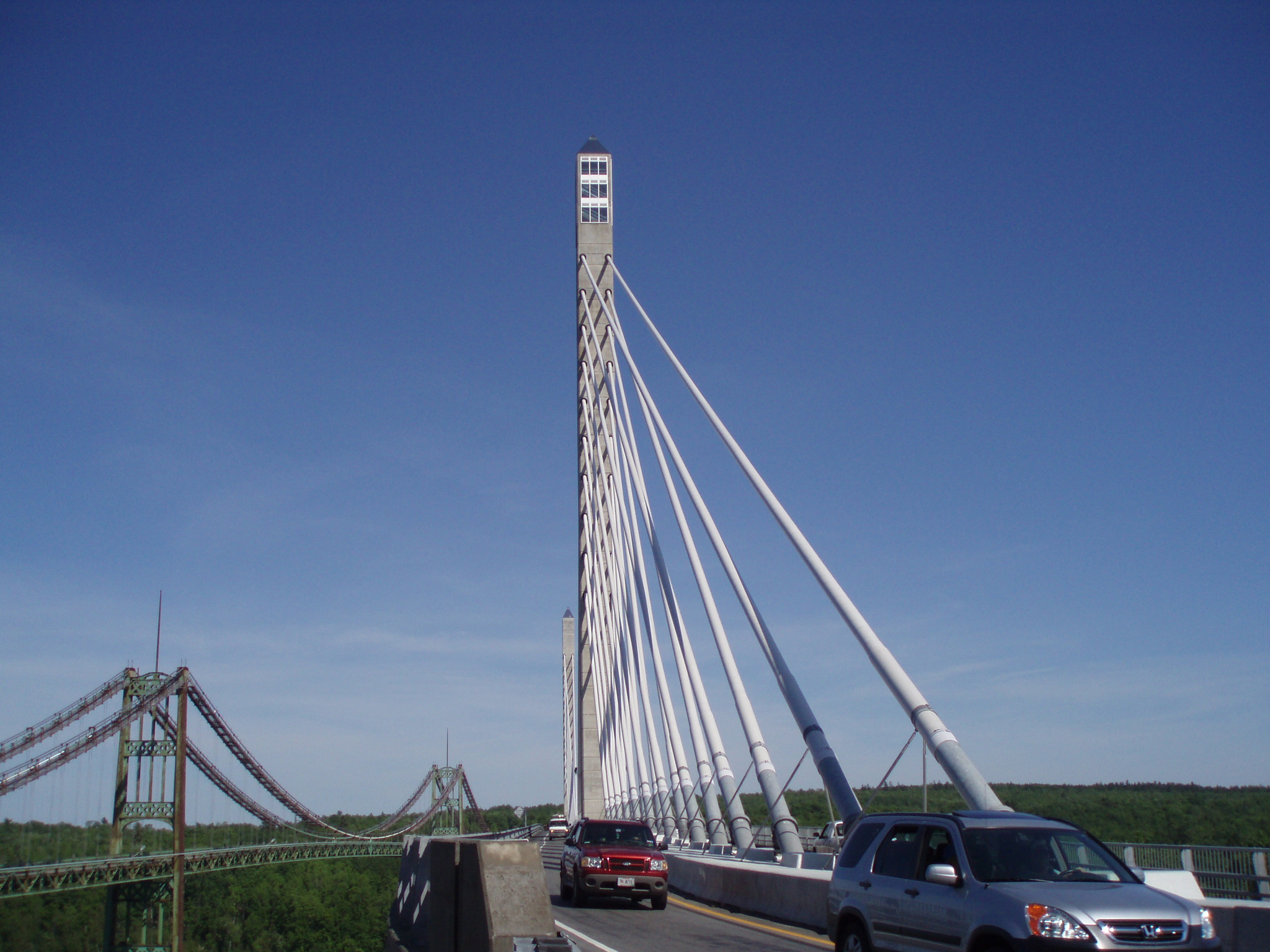 Bridge pictures taken during the 3rd day of our coast to coast bicycle tour