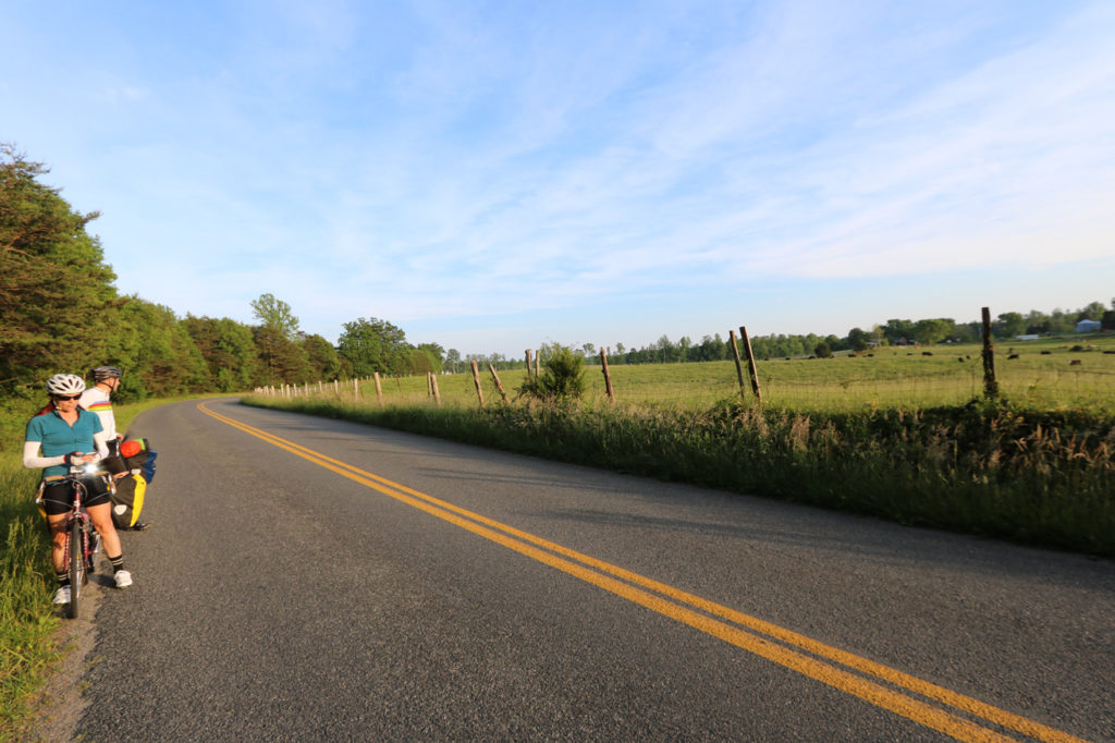 Road Pictures, day 2 2016 Coast to Coast Bike ride